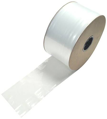 Clear 1.5 Mil Poly Tubing, 2900 ft. x 8x22 Width X1273