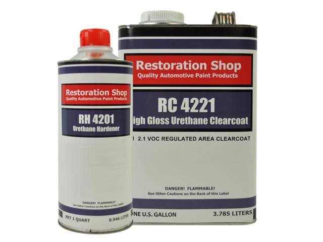 Sunset Orange Urethane Basecoat/Clearcoat Car Paint Complete Medium Gallon Kit F9012