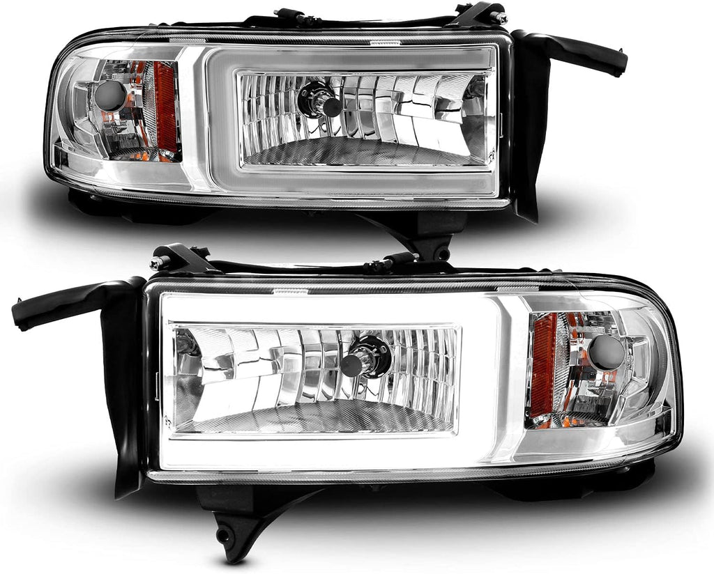 Replacement Headlights Set for Dodge Ram 1500 2500 3500 O4912