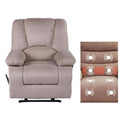 Oversize Recliner Brown X184146