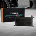 15 Row Aluminum Engine Oil Cooler Black Pack of 2 D953