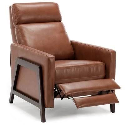 Caramel Faux Leather Manual Recliner U91401