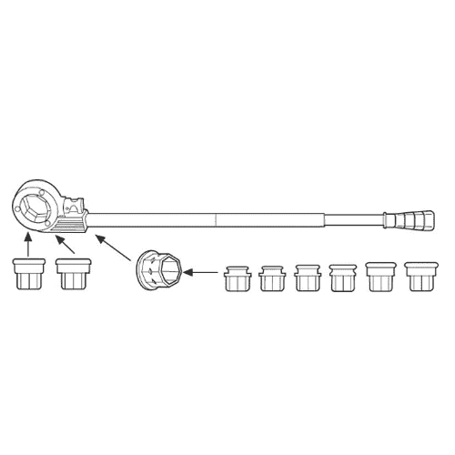 Super CUT-Set BSPT R, 1/2-1.1/4x22 I. CAS E498