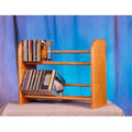 Solid Oak 2 Row Dowel CD Rack R29463