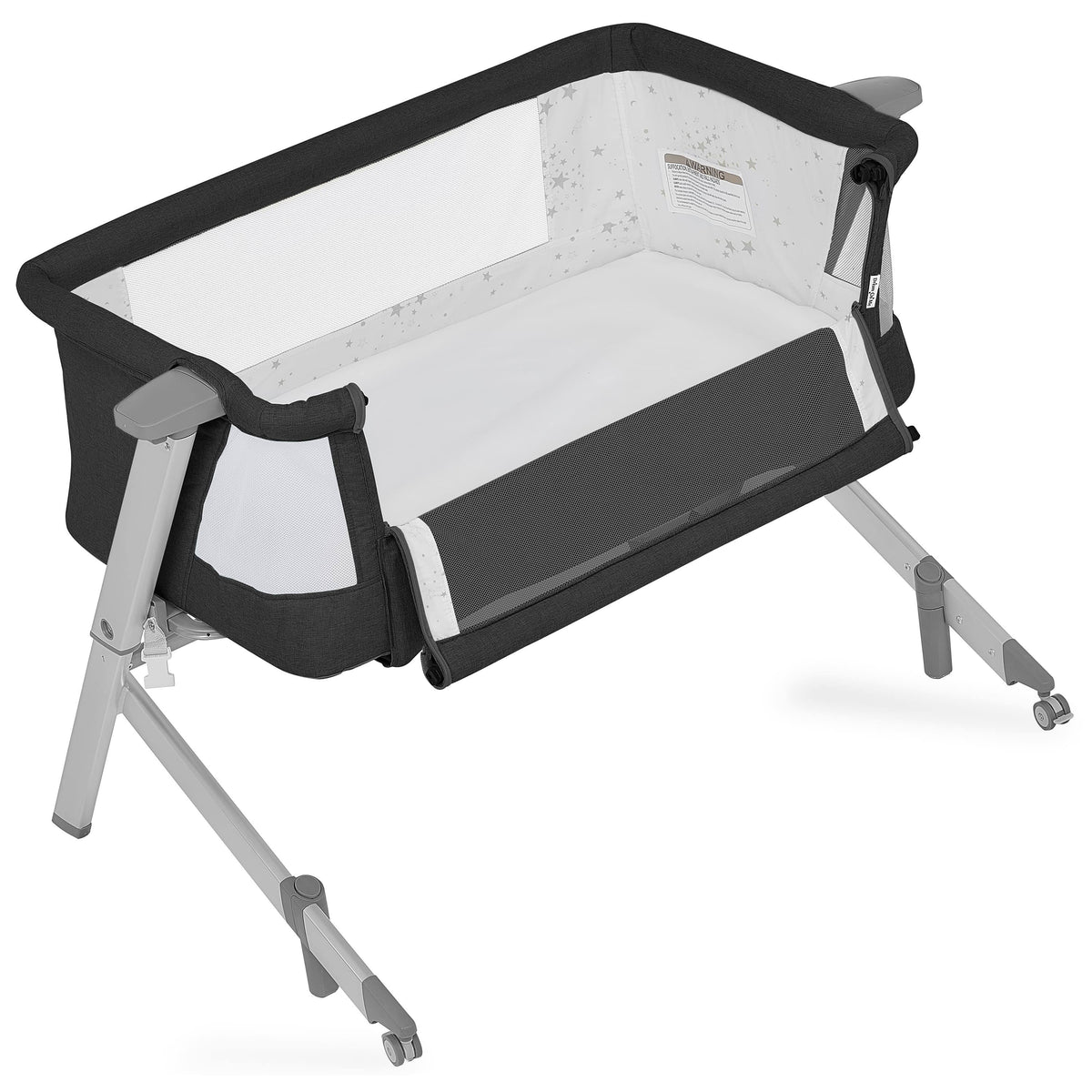 Black Bassinet and Bedside Sleeper X168