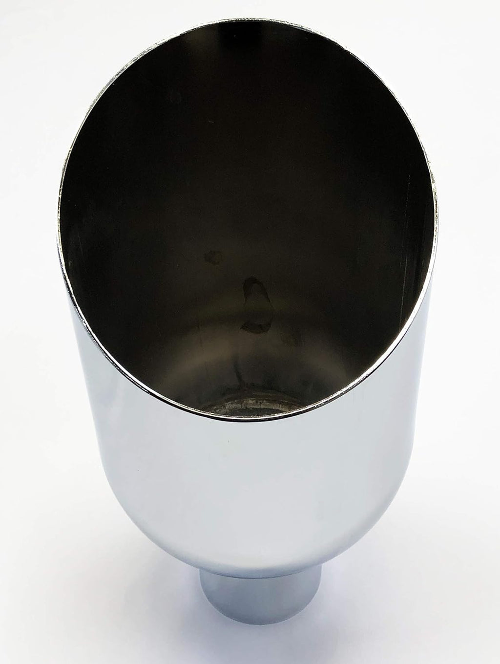 Chrome Slant Exhaust Tip 2.25" Inlet 5.00" Outlet 24.00" Long U56371