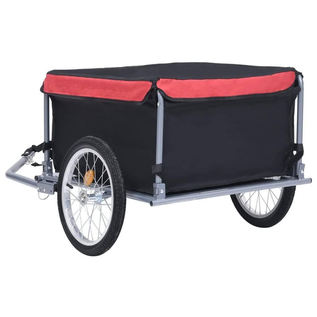 Bike Cargo Trailer Black and Yellow 65 kg Y270