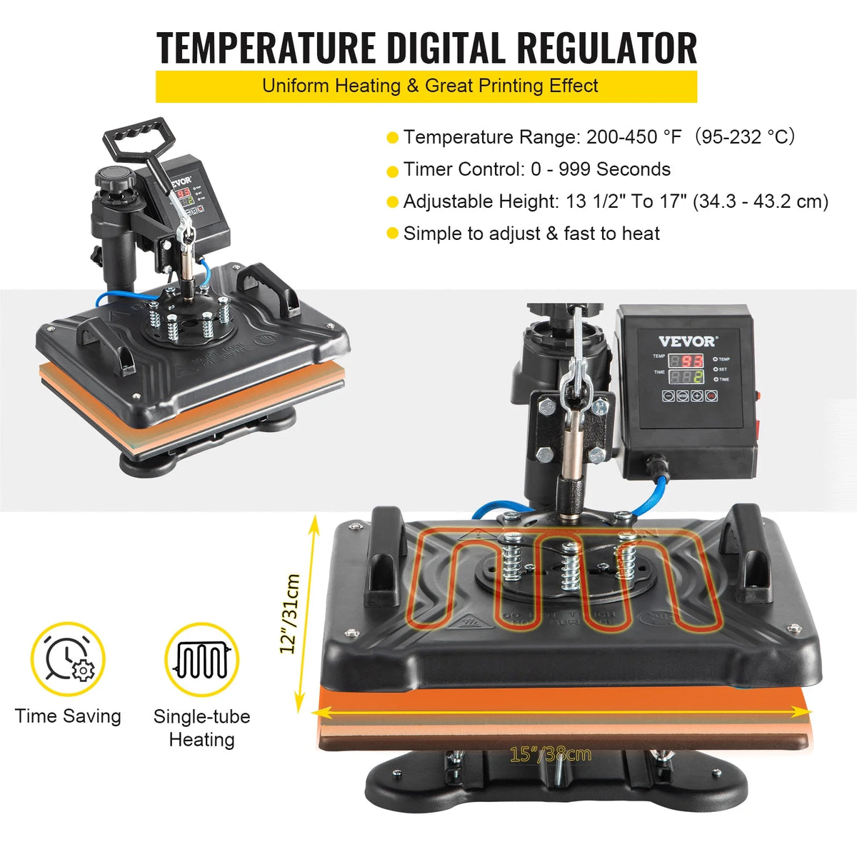 5 in 1 Heat Press Machine Digital Multifunctional Sublimation G315839