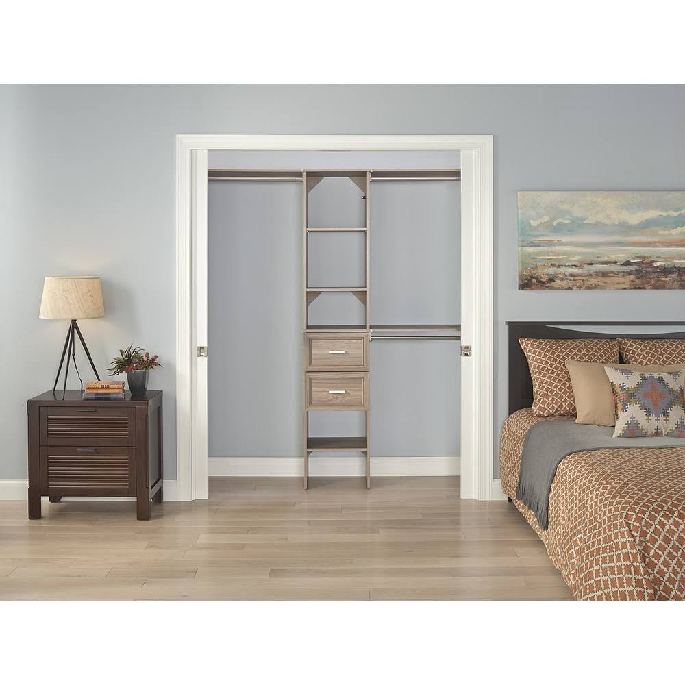 Natural Gray Closet Organizer W398796