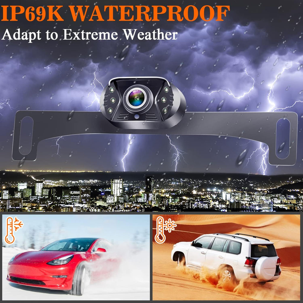 Wireless Backup Camera with 5 Inch Touch Screen V23849