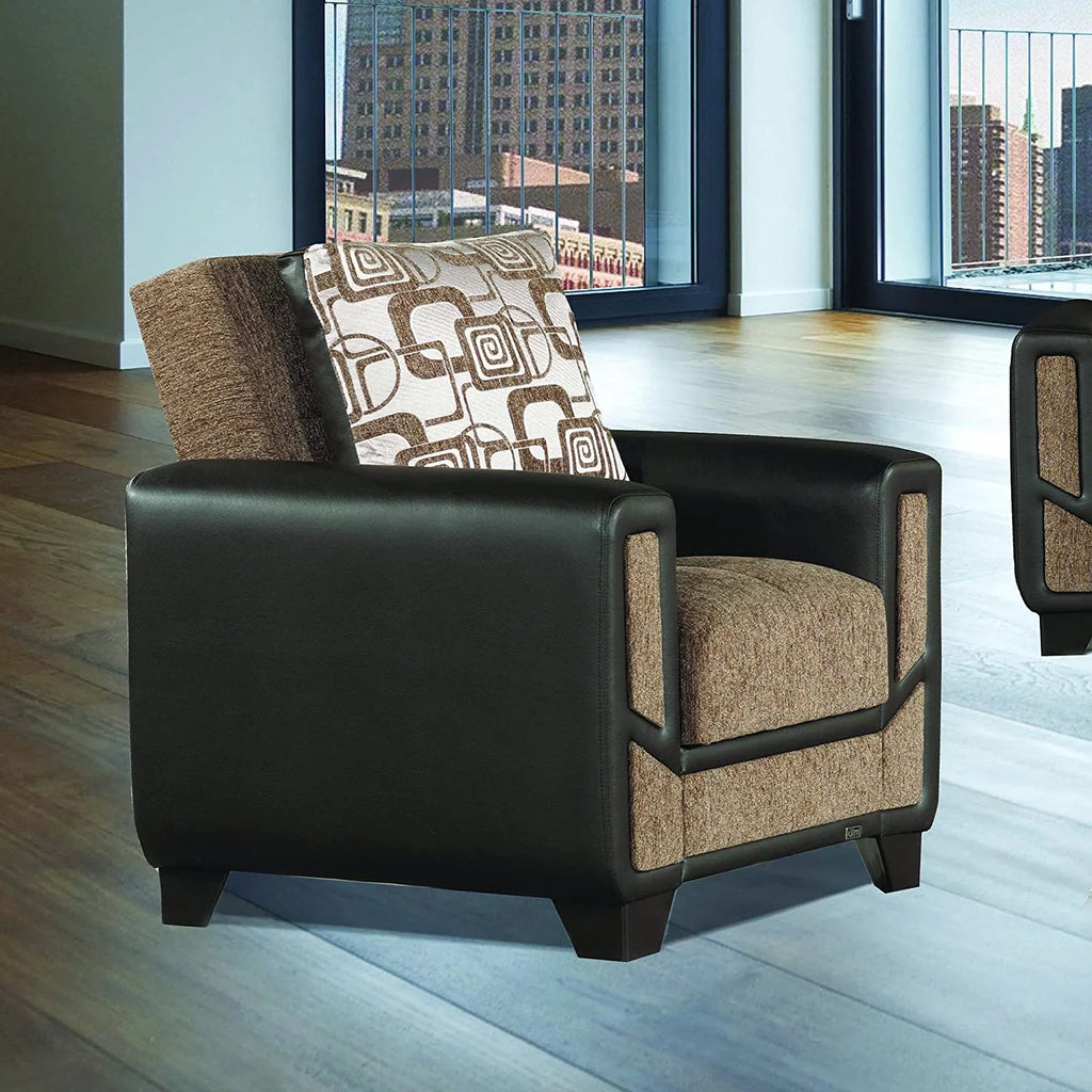 Brown Arm Chair T1288