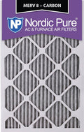 14x20x1 MERV 8 Pleated Carbon AC Furnace Air Filters 6 Pack J29661