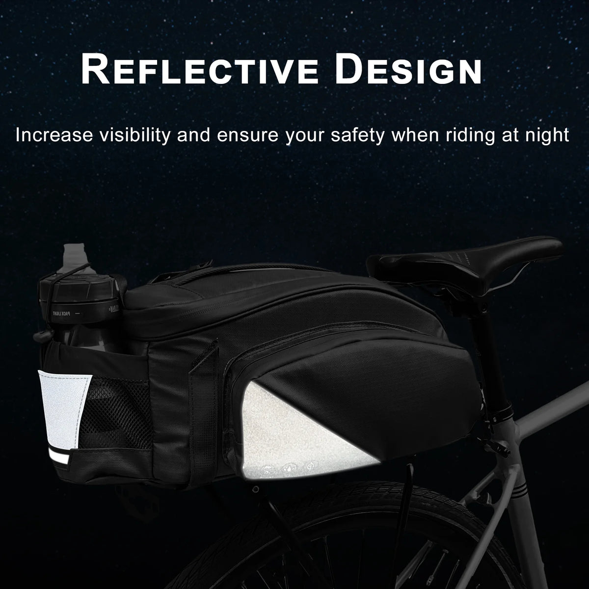 Bicycle Rear Seat Carrier Bag K555
