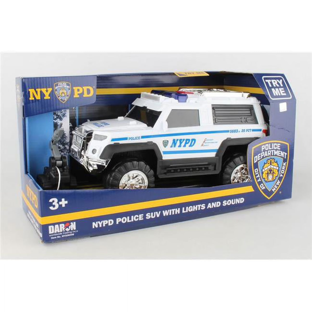 NYPD SUV with Lights & Sound L45107
