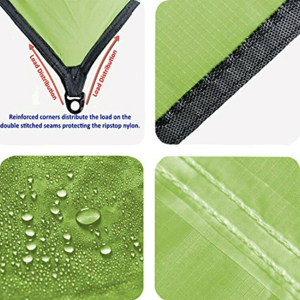12 ft Waterproof Camping Tarp P535550