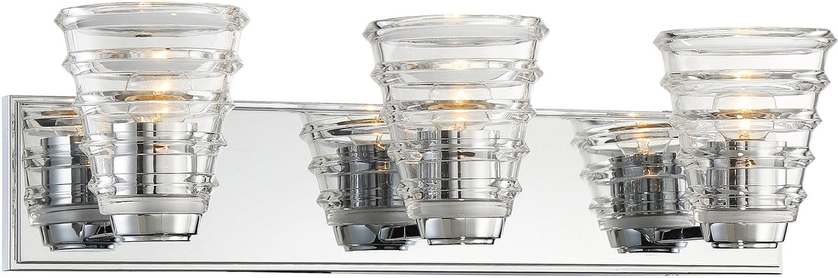 Chrome 3 Light Bath G620845