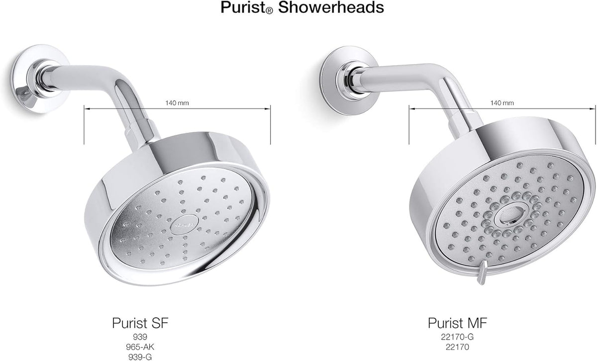 Polished Chrome Showerhead D214603