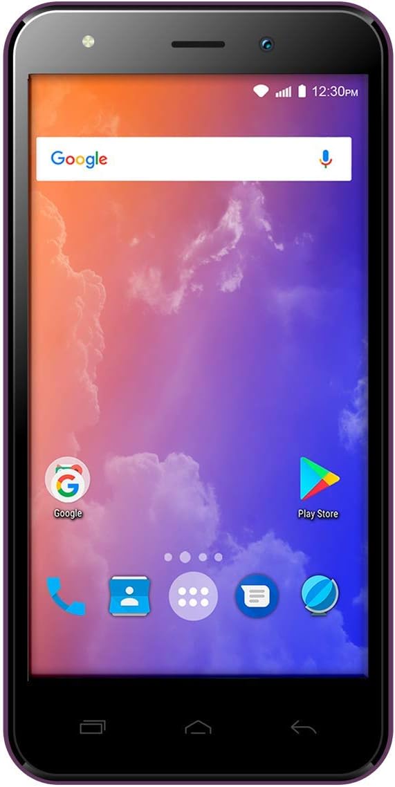 Purple Unlocked Smartphone Dual SIM 32 GB ROM Pack of 2 T6514