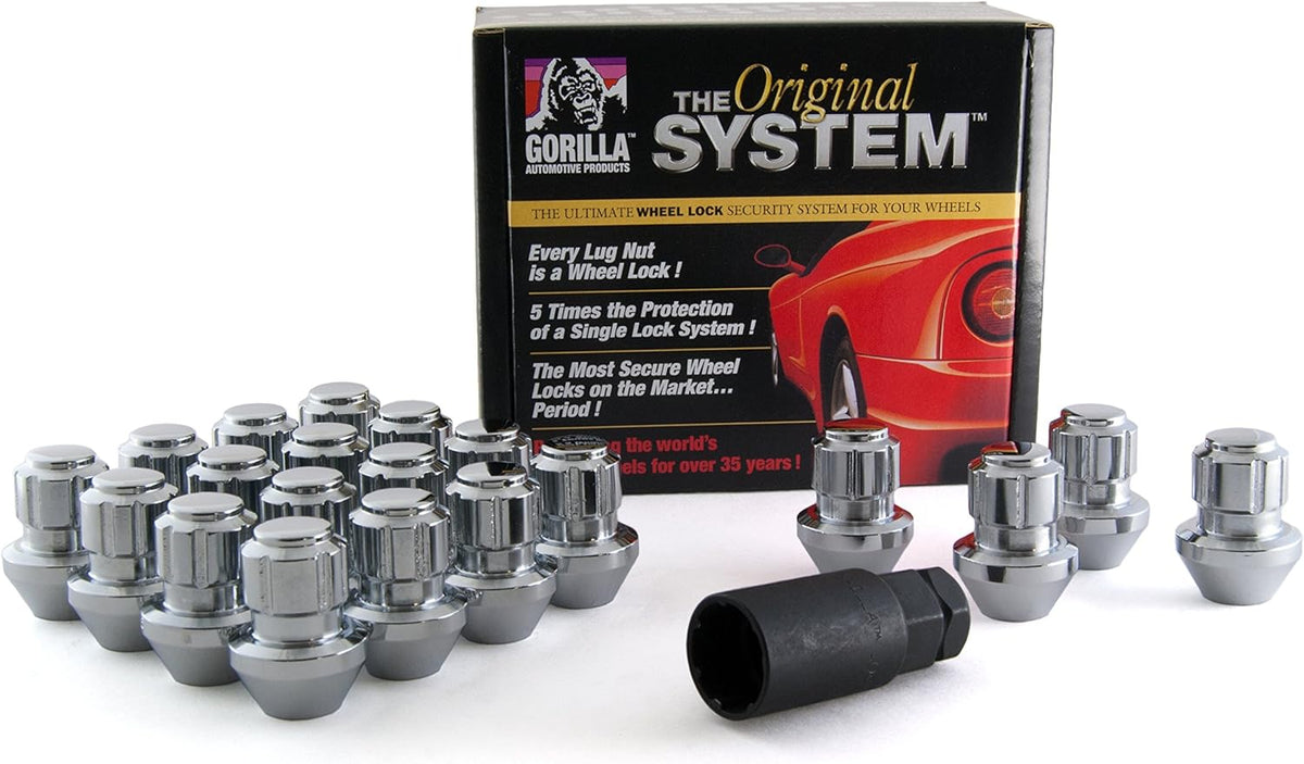 Black Factory Style Wheel Lock System 20-Pack X260