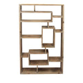 Brown Wooden Wall Shelf W20891