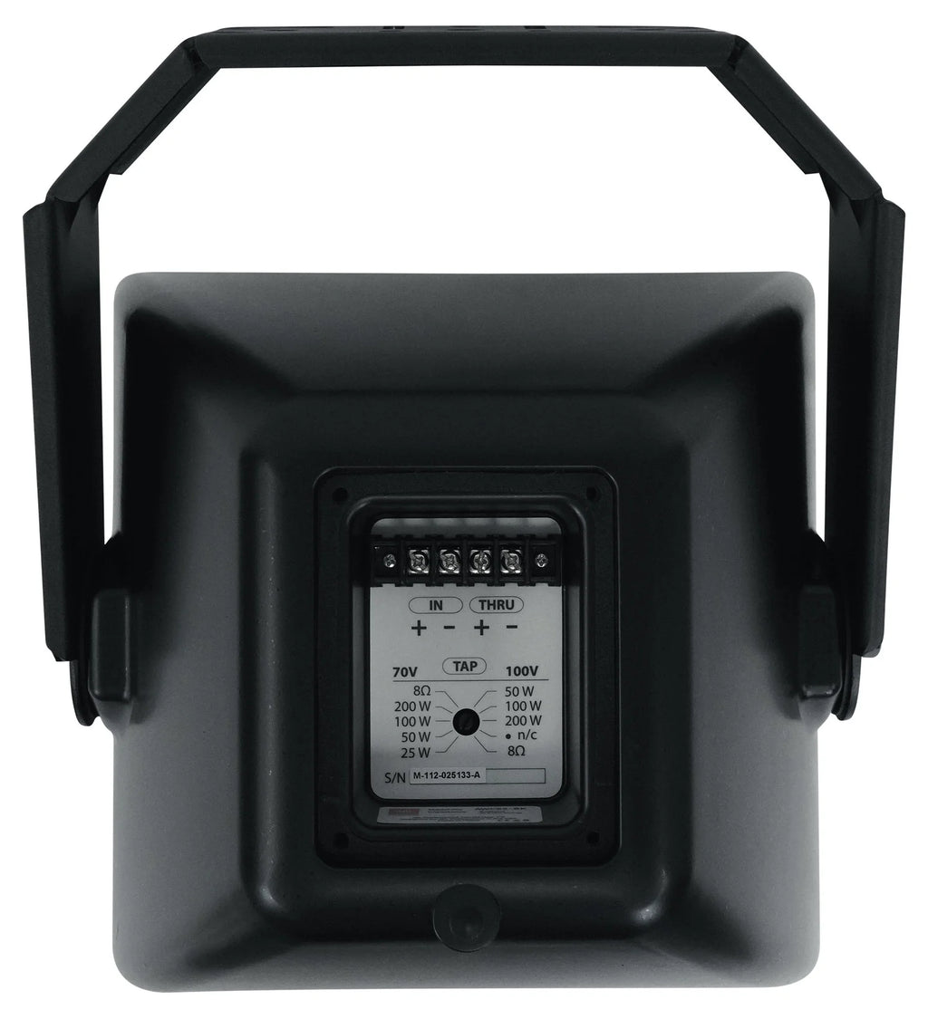 8" Black Indoor/Outdoor Surface Mount Commercial Speakers X3628