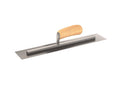 Carbon Steel Finish Trowel with Wood Handle O84625