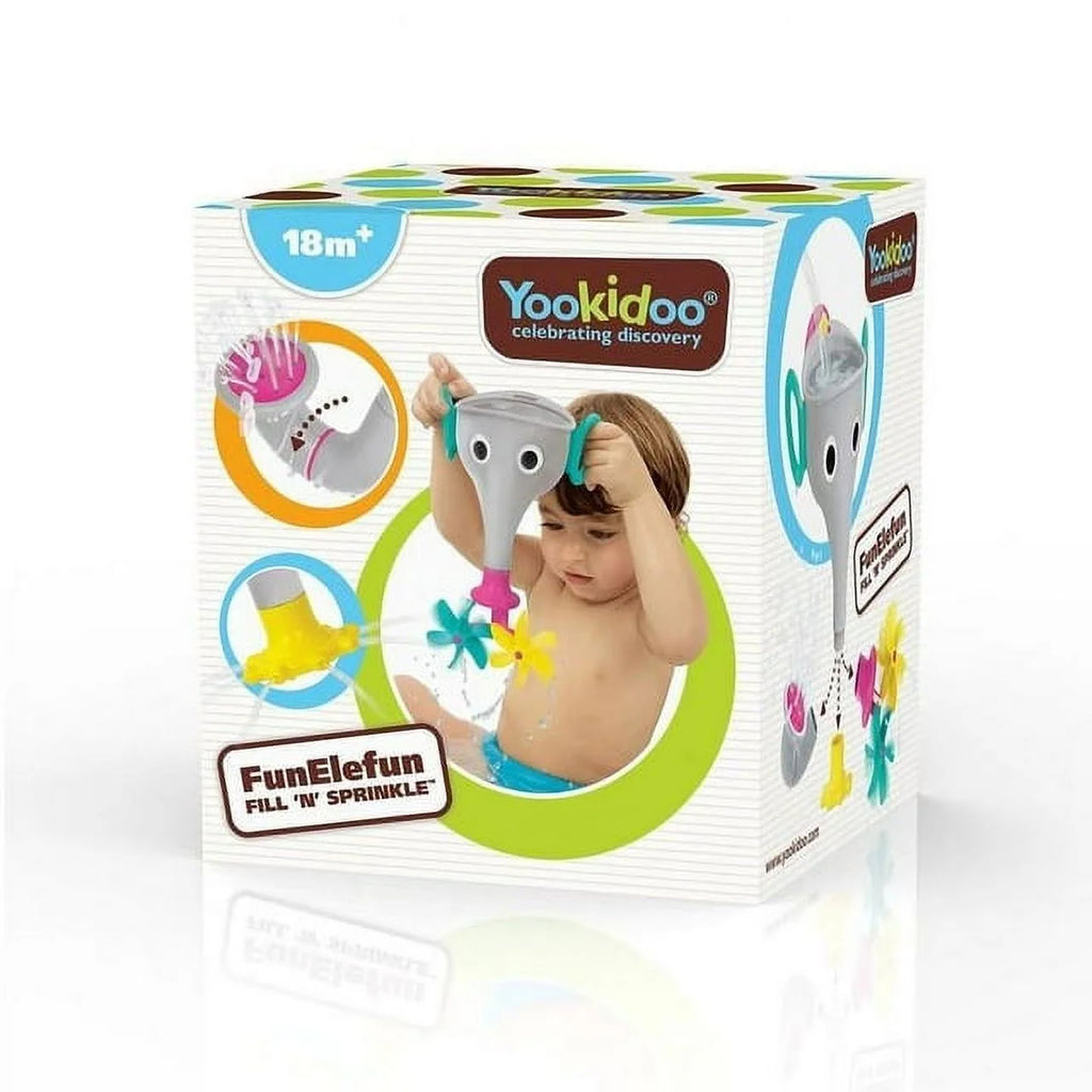 Blue Bath Toy with Interchangeable Trunk Accessories J184