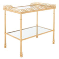 Gold Leaf 2 Shelf Table M5270