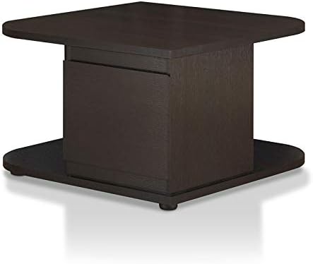 Cappuccino Wood Storage Coffee Table U99421