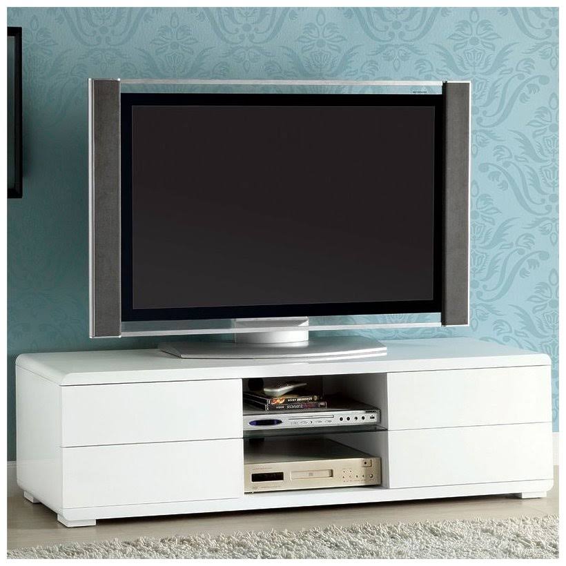 White TV Stand P255