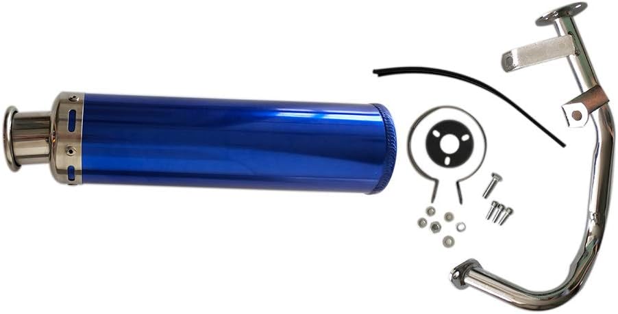 Pack of 2 Purple Exhaust System Muffler for 50cc 150cc Scooters B68661