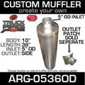 10" x 36" Universal Muffler M8953
