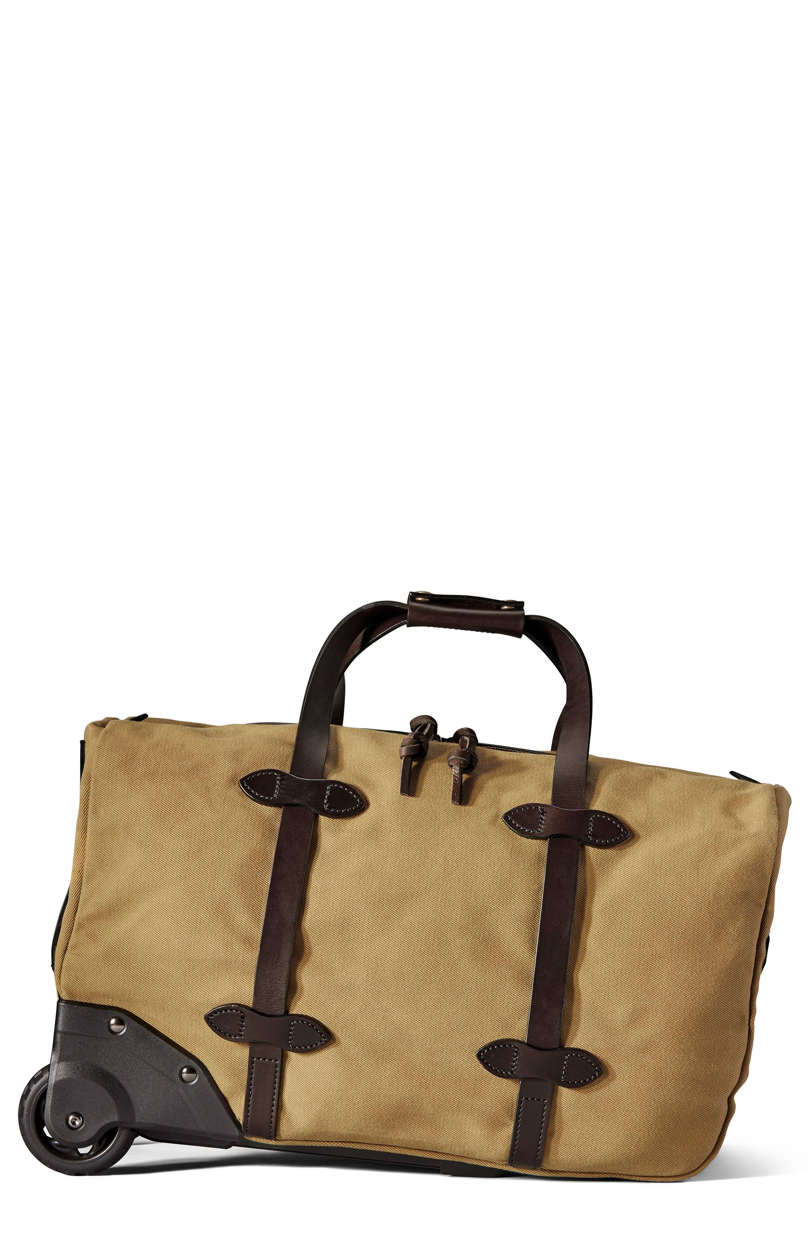 Tan Rolling Duffle E27901