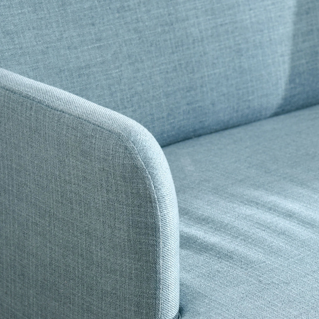 Blue Upholstered Loveseat Sofa U339160