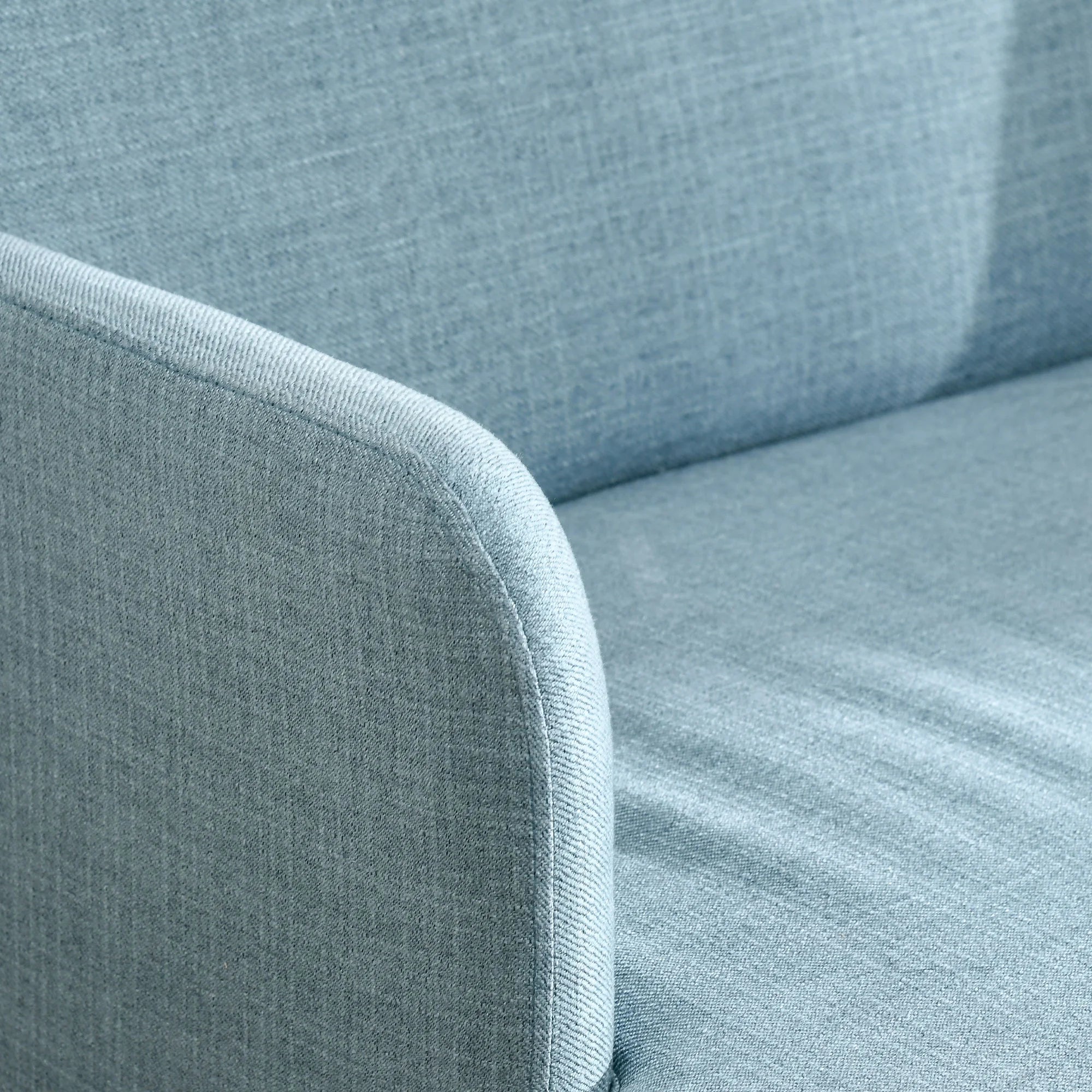 Blue Upholstered Loveseat Sofa U339160