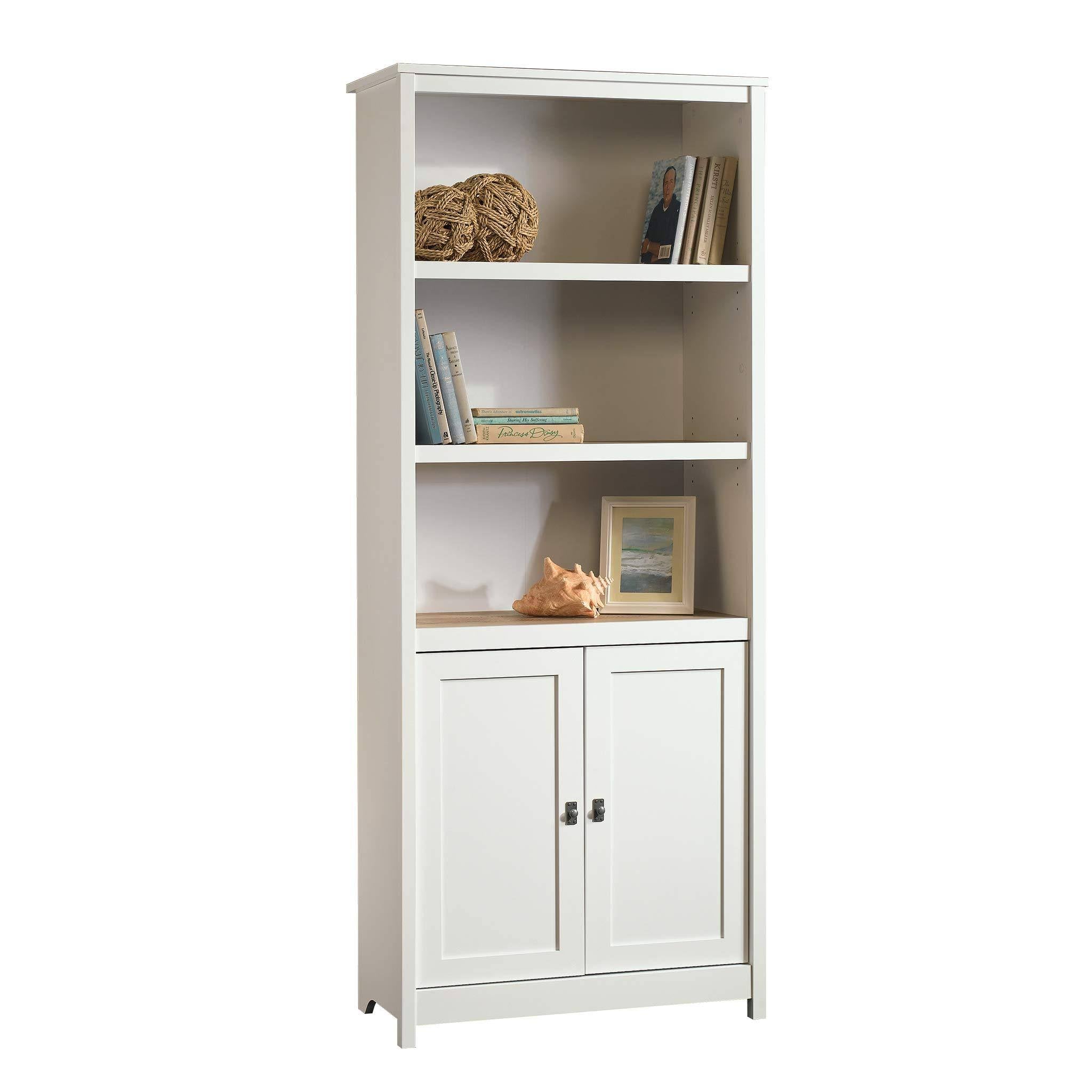 Soft White Library with Doors G150