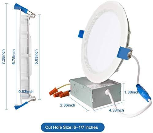 13W 6 inch LED Recessed Ceiling Downlight J247230