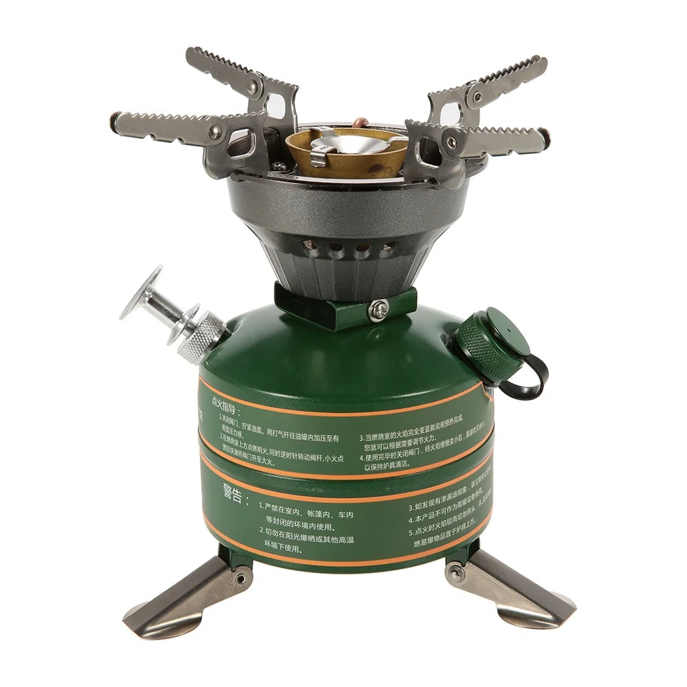 Portable Gasoline Camping Furnace Cooker T31051