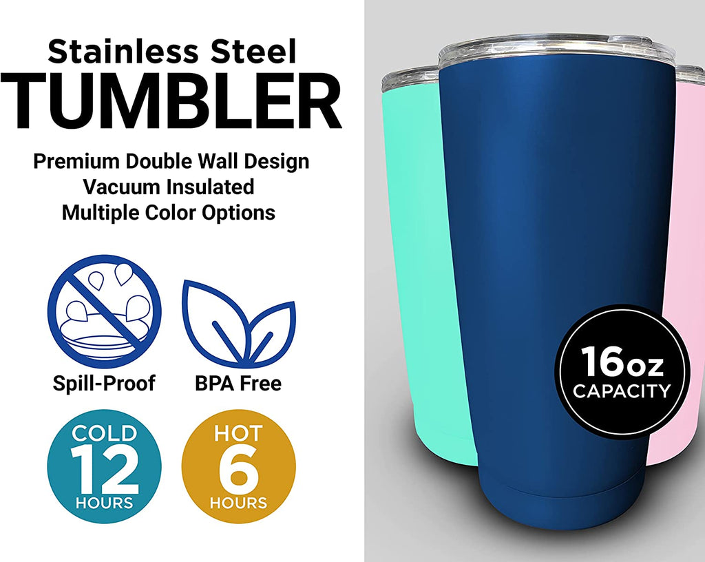 32 oz Engraved Insulated Double Wall Stainless Steel Water Bottle Tumbler T3154