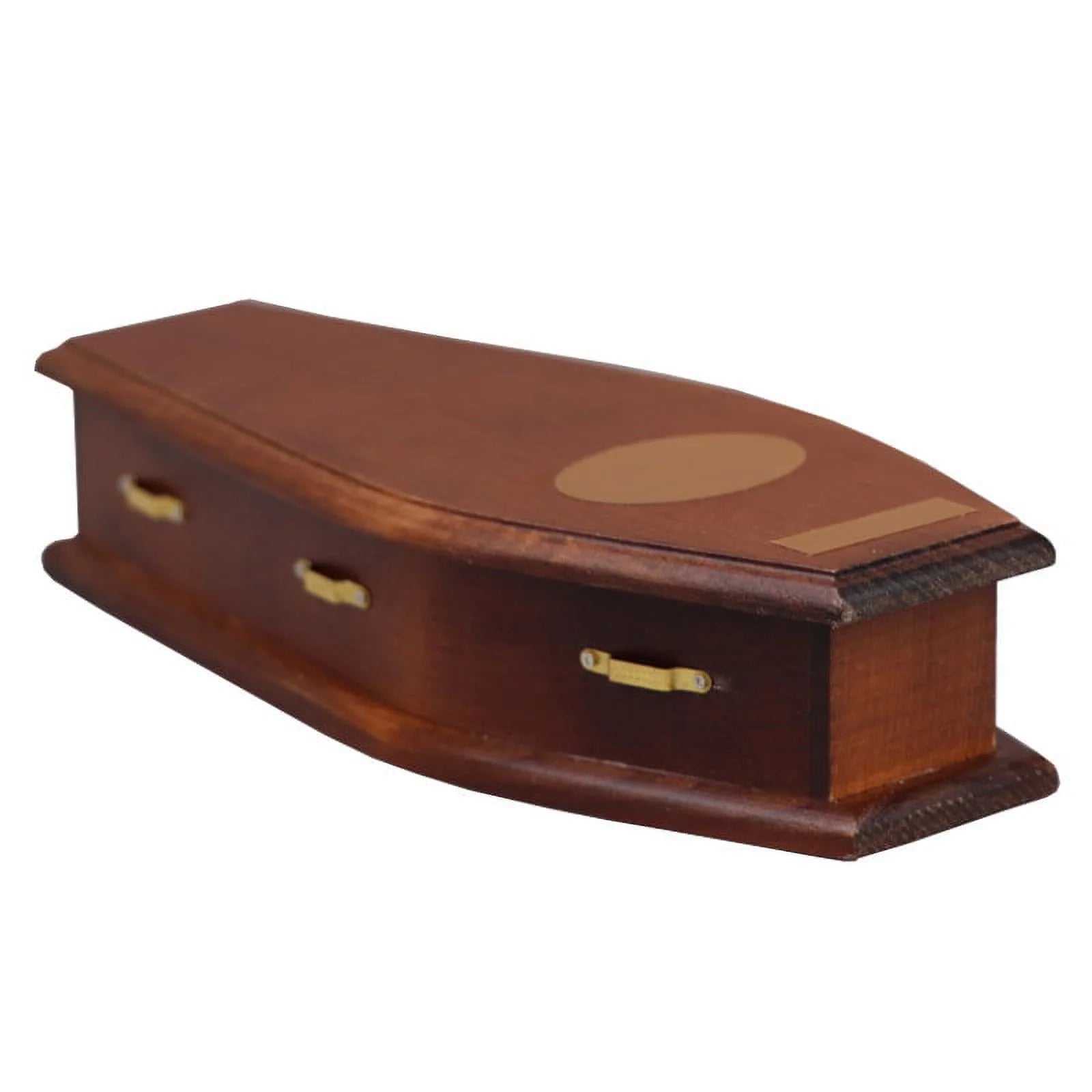 Miniature Doll House Furniture Coffin Ornament Y344