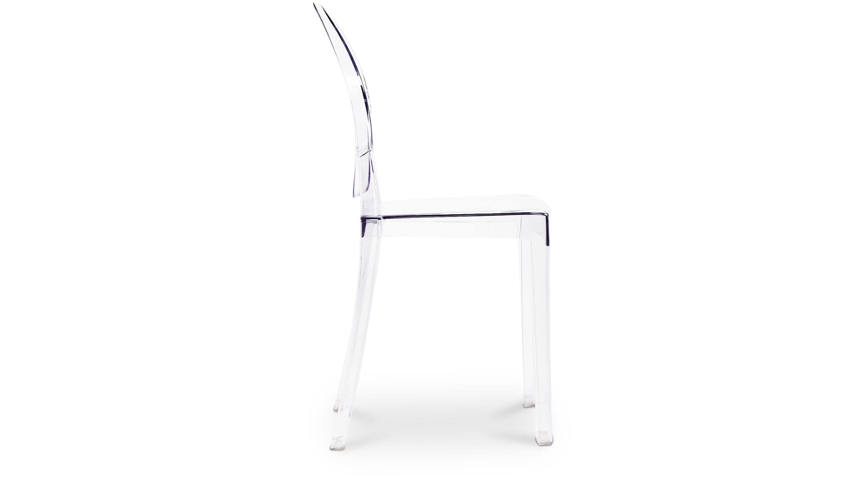 Clear Ghost Side Chair Set of 4 R310452