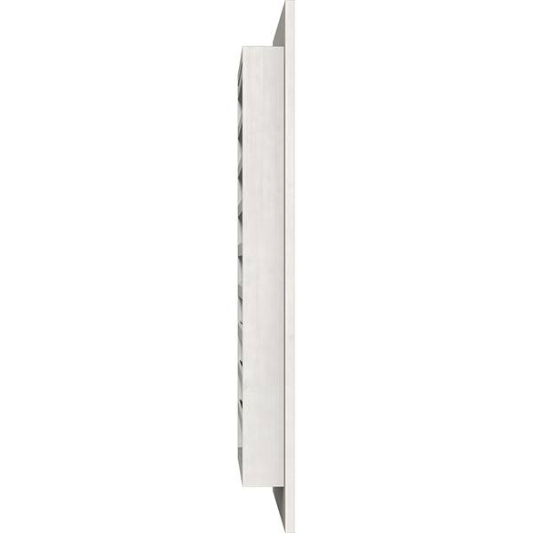 26 inchw x 18 inchh Primed Western Red Cedar Gable Vent P327