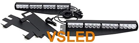 Pack of 2 LED Emergency Beacon Light Bar K667932