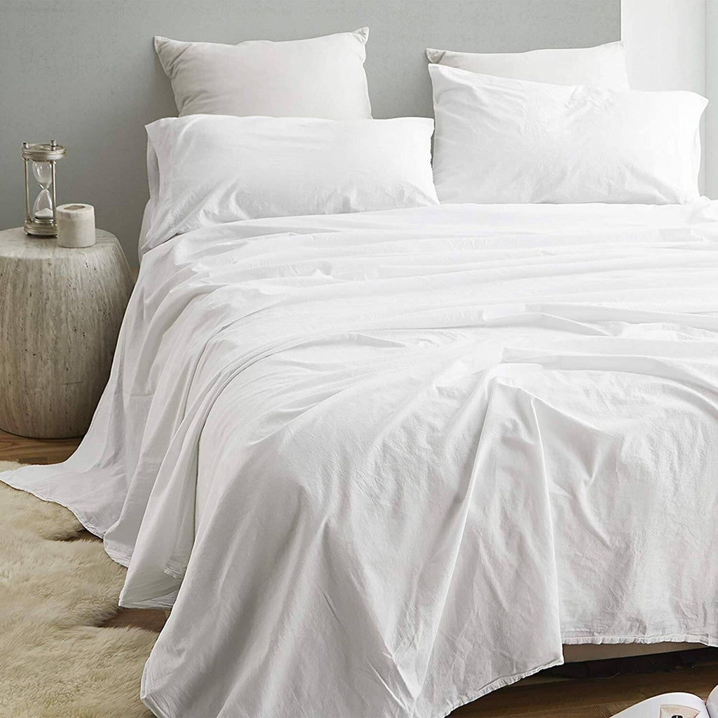 Full Washed Percale Sheet Set X77504
