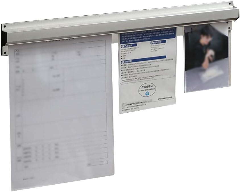 3-Pack Aluminium Bill Holder Slide Check Rack H518950