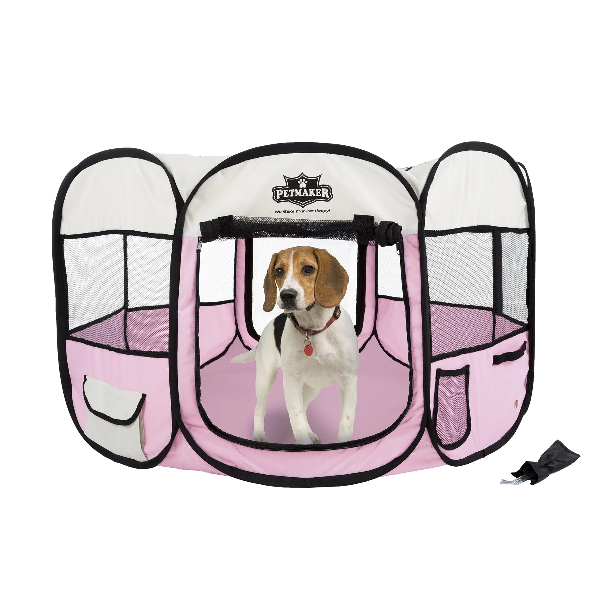Pop-Up Dog Kennel with Carry Bag N609987
