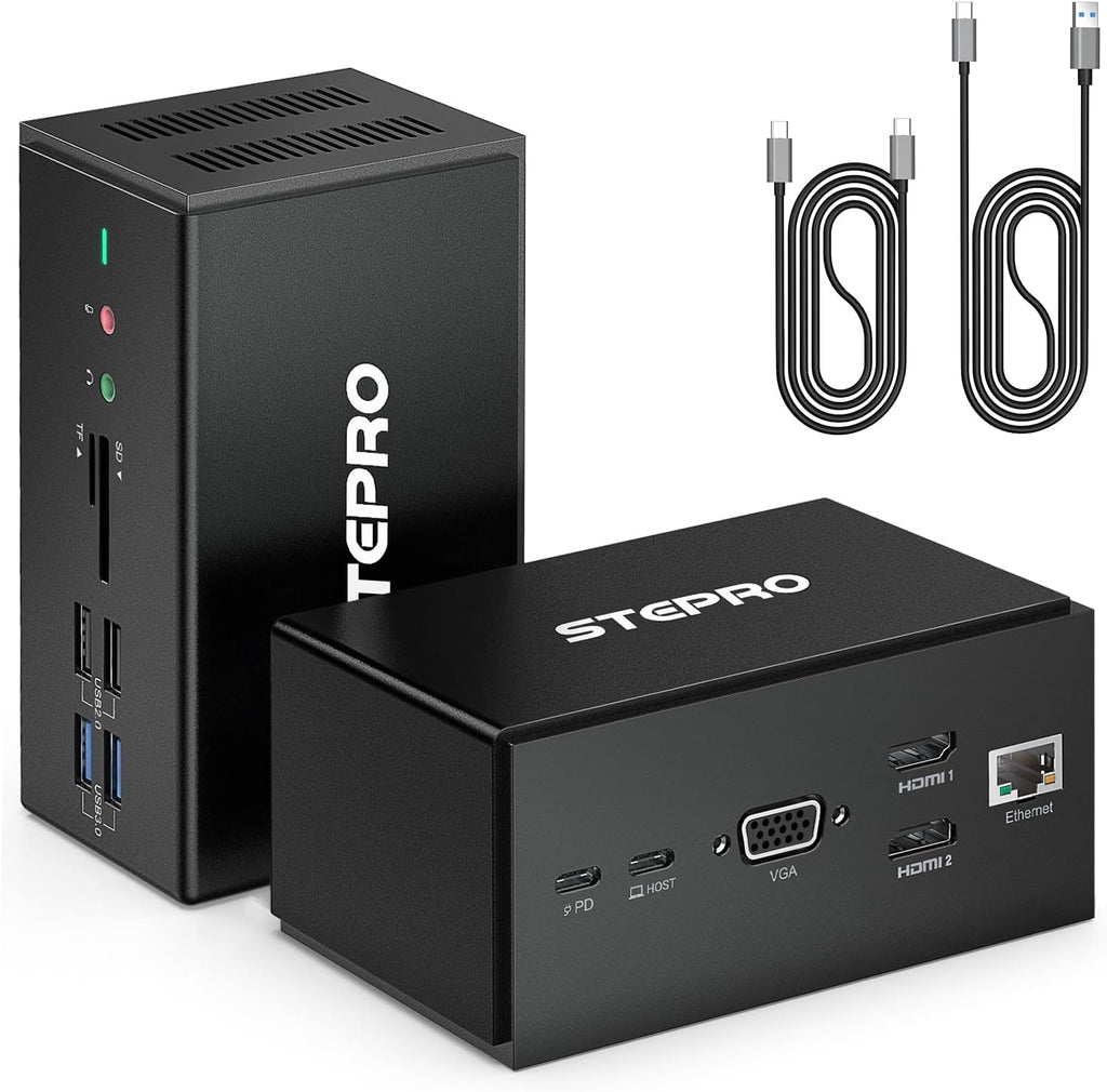 14 in 1 USB C Docking Station Quadruple Monitor Thunderbolt Dock P358242