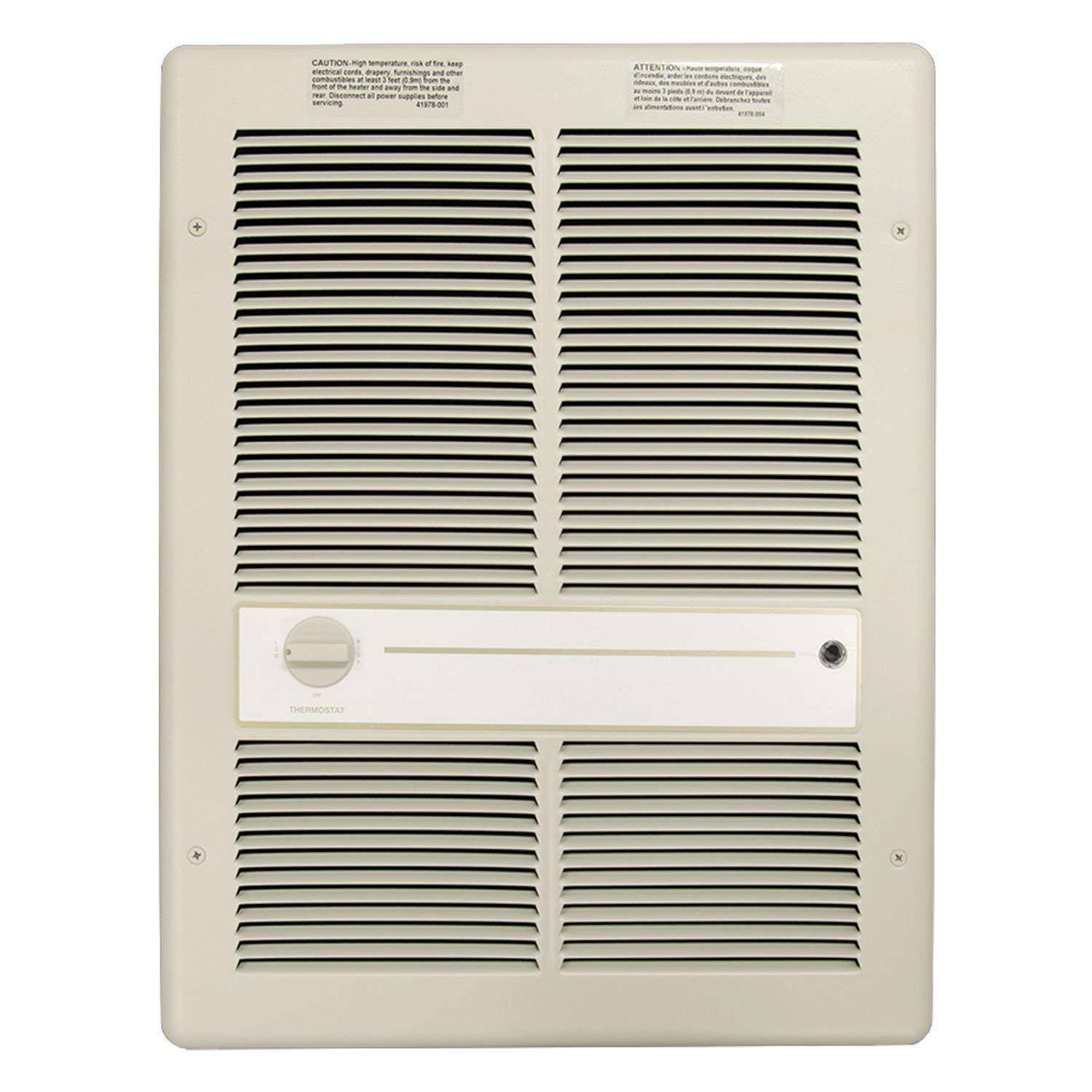 4800W 208V Ivory Fan Forced Wall Heater R2370