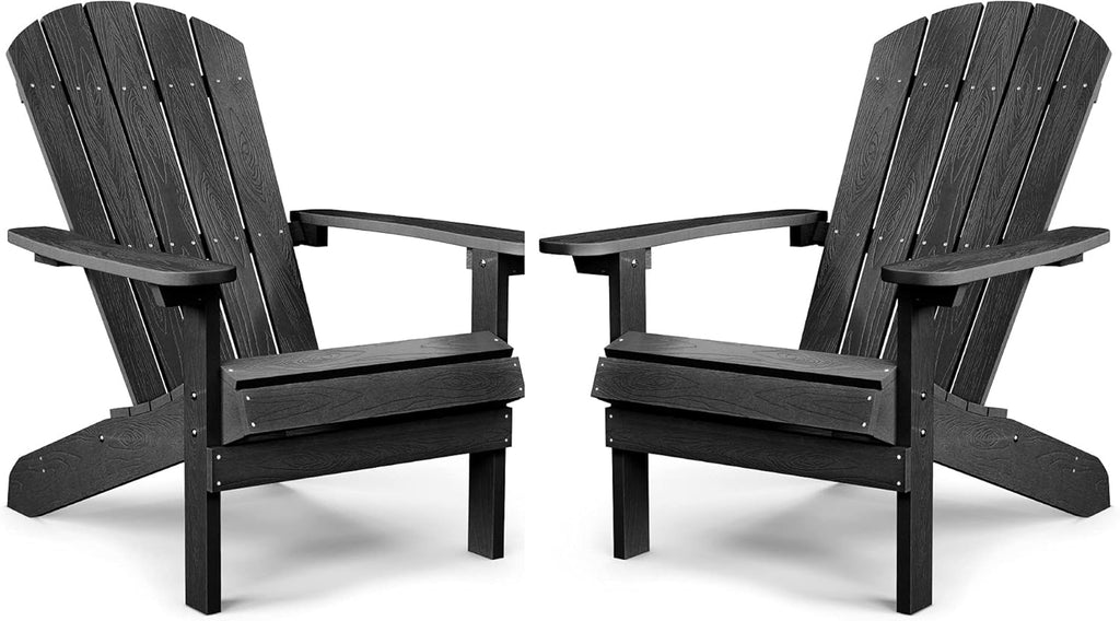 Blue Plastic Adirondack Chair R89887