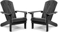 Blue Plastic Adirondack Chair R89887
